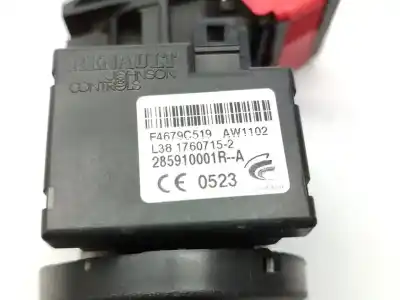 Second-hand car spare part ignition switch for opel vivaro b kasten/combi combi l1 2.7t 116 cv / 85 kw oem iam references 285910001r  