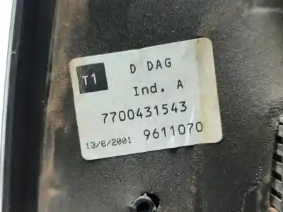 Pezzo di ricambio per auto di seconda mano retrovisore destro per renault scenic (ja..) 1.6 16v authentique (ja0b/11) riferimenti oem iam 7700431543  