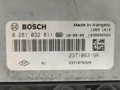 Автозапчастина б/у ебу контролер двигуна для dacia dokker ambiance посилання на oem iam 0281032811  