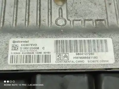 Автозапчасти б/у блок управления двигателем за citroen c4 picasso exclusive ссылки oem iam 9804127280  