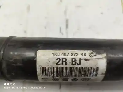 Автозапчасти б/у передняя правая трансмиссия за volkswagen passat b7 (362) 2.0 tdi ссылки oem iam 1k0407272rb  