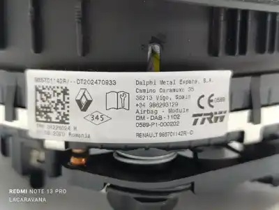 Автозапчастина б/у комплект подушки безпеки для dacia dokker ambiance посилання на oem iam 985701142r  