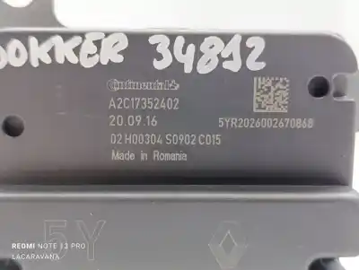 Автозапчастина б/у комплект подушки безпеки для dacia dokker ambiance посилання на oem iam 985701142r  