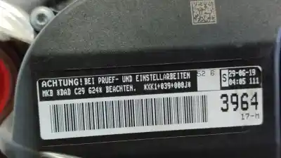 Second-hand car spare part complete engine for volkswagen t-roc advance style oem iam references dadc  