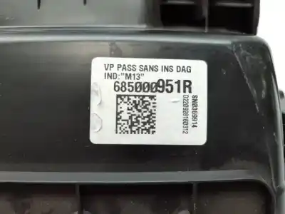 Автозапчастина б/у бардачок для renault captur ii intens 154 cv / 113 kw посилання на oem iam 685000951r  
