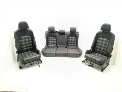 Pièce détachée automobile d'occasion jeu de siège intérieur complet pour volkswagen golf vii lim. gtd bluemotion références oem iam 5q3881105e