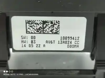 Автозапчастина б/у управління світлом для ford kuga (cbs) trend посилання на oem iam av6t13a024cc  