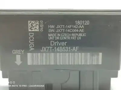 Second-hand car spare part electronic module for ford focus st-line oem iam references jx7t14b531af  