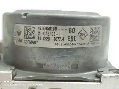 Автозапчастина б/у абс для dacia dokker stepway посилання на oem iam 476605810r  