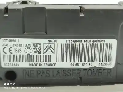 Second-hand car spare part electronic module for citroen c4 lim. exclusive oem iam references 9665183080  