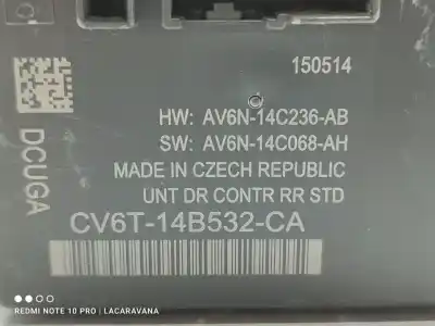 Автозапчастина б/у електронний модуль для ford kuga (cbs) trend посилання на oem iam cv6t14b532ca  