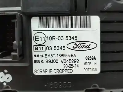 Автозапчасти б/у многофункциональный дисплей за ford kuga (cbs) trend ссылки oem iam em5t18b955ba  