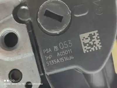 Second-hand car spare part rear left door lock for citroen c-elysée millenium oem iam references 755053  