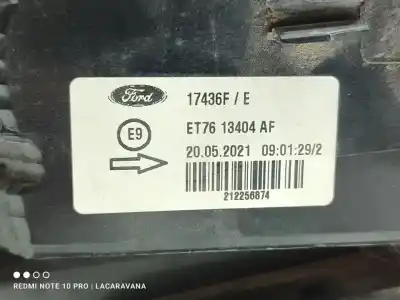 Second-hand car spare part right tailgate light for ford transit courier ambiente oem iam references et7613404af  