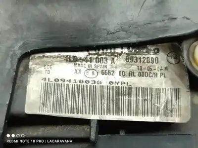 Автозапчасти б/у левая фара за audi q7 (4l) 3.0 tdi ссылки oem iam 4l0941003a  