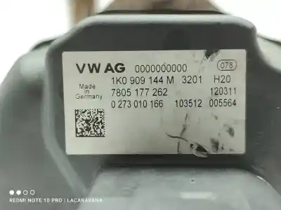 Peça sobressalente para automóvel em segunda mão caixa de direção por seat leon (1p1) emocion referências oem iam 1k0909144m  