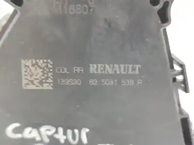 Автозапчастина б/у замок дверей заднього лівого для renault captur ii intens 154 cv / 113 kw посилання на oem iam 825031538r  