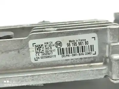Second-hand car spare part electronic module for peugeot 308 active oem iam references 9819598180  