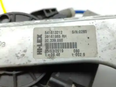Peça sobressalente para automóvel em segunda mão elevador de vidros dianteiro direito por opel corsa e selective referências oem iam 39161985