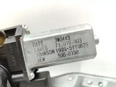 Second-hand car spare part passenger side right window regulator for opel corsa e selective oem iam references 39161985  