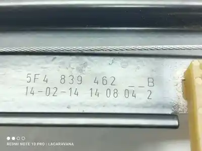 Автозапчасти б/у задний правый стеклорегулятор за seat leon (5f1) 1.4 tsi ссылки oem iam 5f4839461c  