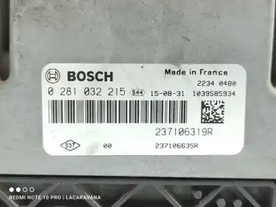 Second-hand car spare part ecu engine control for dacia sandero laureate oem iam references 0281032215  