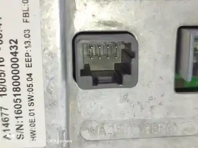 Peça sobressalente para automóvel em segunda mão display gps / multimídia por renault kadjar experience referências oem iam 280342118r  