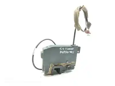 Автозапчастина б/у замок дверей заднього лівого для citroen c4 picasso exclusive посилання на oem iam 9805636480  