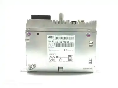 Pezzo di ricambio per auto di seconda mano sistema di navigazione gps per peugeot 308 style riferimenti oem iam 9810475480