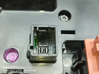 Second-hand car spare part multifunction display for citroen c3 comercial 102 cv / 75 kw oem iam references 98143710xu  