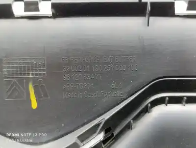 Second-hand car spare part front grille for citroen c3 comercial oem iam references 9812063477  