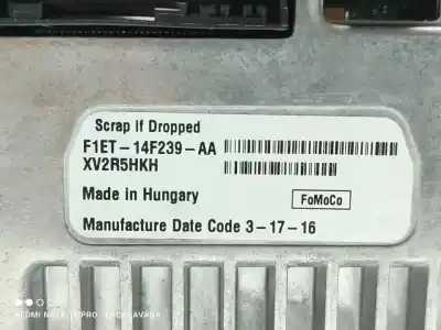 Second-hand car spare part multifunction display for ford focus iii 1.5 tdci oem iam references f1et14f239aa