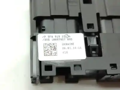 Автозапчастина б/у вимикач для seat leon (5f1) 1.4 tsi посилання на oem iam 5f0919234a  