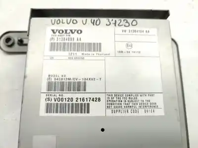 Second-hand car spare part electronic module for volvo v40 momentum oem iam references 31384099aa  