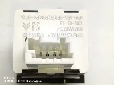 Second-hand car spare part switch for citroen c3 comercial oem iam references 98125550zd  