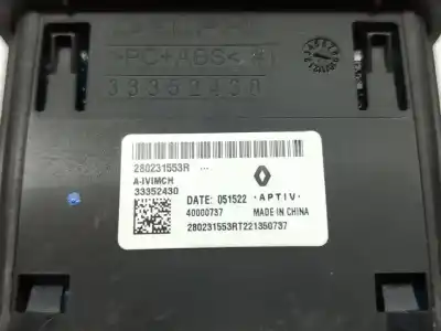 Автозапчастина б/у електронний модуль для renault captur ii intens 154 cv / 113 kw посилання на oem iam 280231553r  
