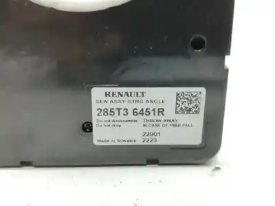 Second-hand car spare part sensor for renault captur ii intens 154 cv / 113 kw oem iam references 285t36451r  