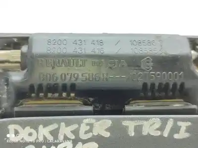 Автозапчастина б/у зовнішня ручка ворот для dacia dokker ambiance посилання на oem iam 806079586r  