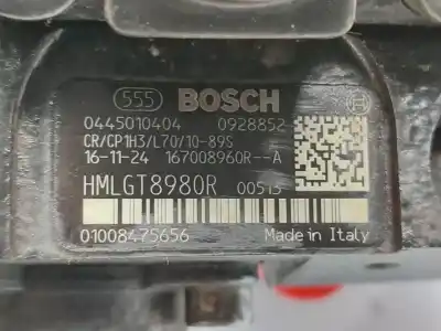 Second-hand car spare part injection pump for opel vivaro b kasten/combi combi l1 2.7t 116 cv / 85 kw oem iam references 167008960r  