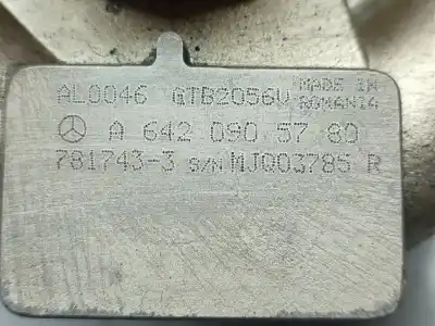 Pezzo di ricambio per auto di seconda mano TURBOCOMPRESSORE per MERCEDES-BENZ CLASE CLK (W207) COUPE  Riferimenti OEM IAM A6420905780  