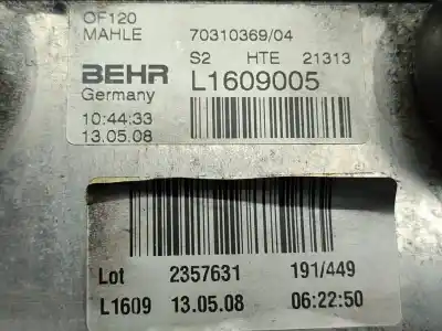 Second-hand car spare part engine oil cooler for bmw x3 (e83) 2.0d oem iam references 70310369  