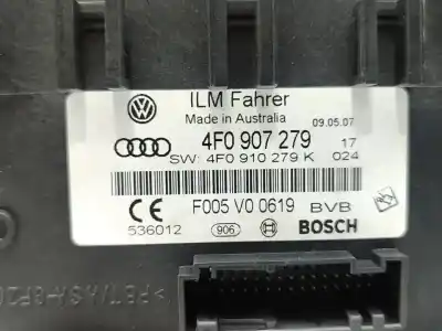 Автозапчасти б/у электронный модуль за audi q7 (4l) 3.0 tdi ссылки oem iam 4f0907279  