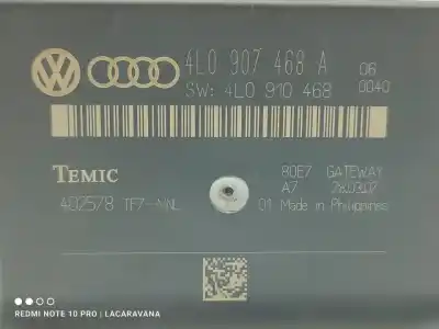 Second-hand car spare part electronic module for audi q7 (4l) 3.0 tdi oem iam references 4l0907468a  