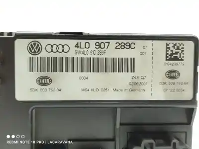 Second-hand car spare part electronic module for audi q7 (4l) 3.0 tdi oem iam references 4l0907289c