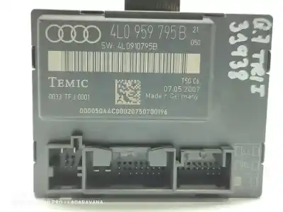 Peça sobressalente para automóvel em segunda mão módulo eletrônico por audi q7 (4l) 3.0 tdi referências oem iam 4l0959795b  