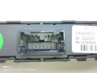 Second-hand car spare part switch for mg zs comfort oem iam references 10700969  
