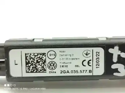 Peça sobressalente para automóvel em segunda mão sensor por volkswagen t-roc advance referências oem iam 2ga035577b  