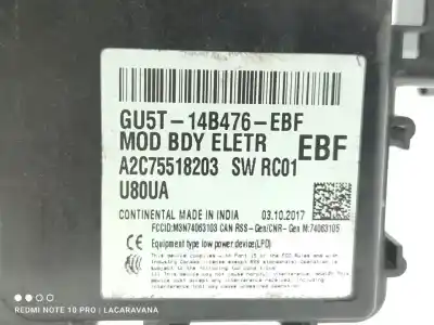 Автозапчастина б/у реле/запоперівник для ford ka+ active посилання на oem iam gu5t14b476ebf  