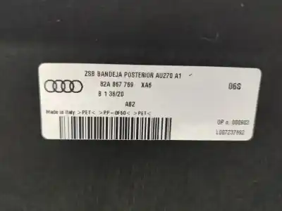 Pièce détachée automobile d'occasion PLAGE ARRIÈRE pour AUDI A1 SPORTBACK (GBA)  Références OEM IAM 82A867769  