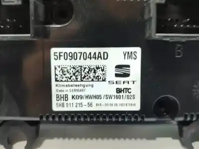 Second-hand car spare part climate control for seat leon st (5f8) reference plus oem iam references 5f0907044ad  